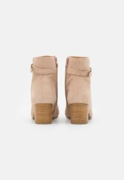 Anna Field Leather - Korte Laarzen - Beige -Anna Field Verkoop 081a6f79a0564c889b4da1d3e8563b4f