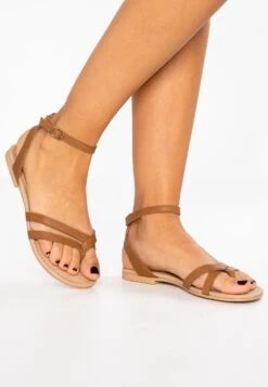 Anna Field Leather - Teensandalen - Cognac
