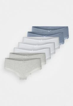 Anna Field 7 Pack - Slip - Blue/Grey/White -Anna Field Verkoop 0b034709d4404041b97f74fc9e064af8