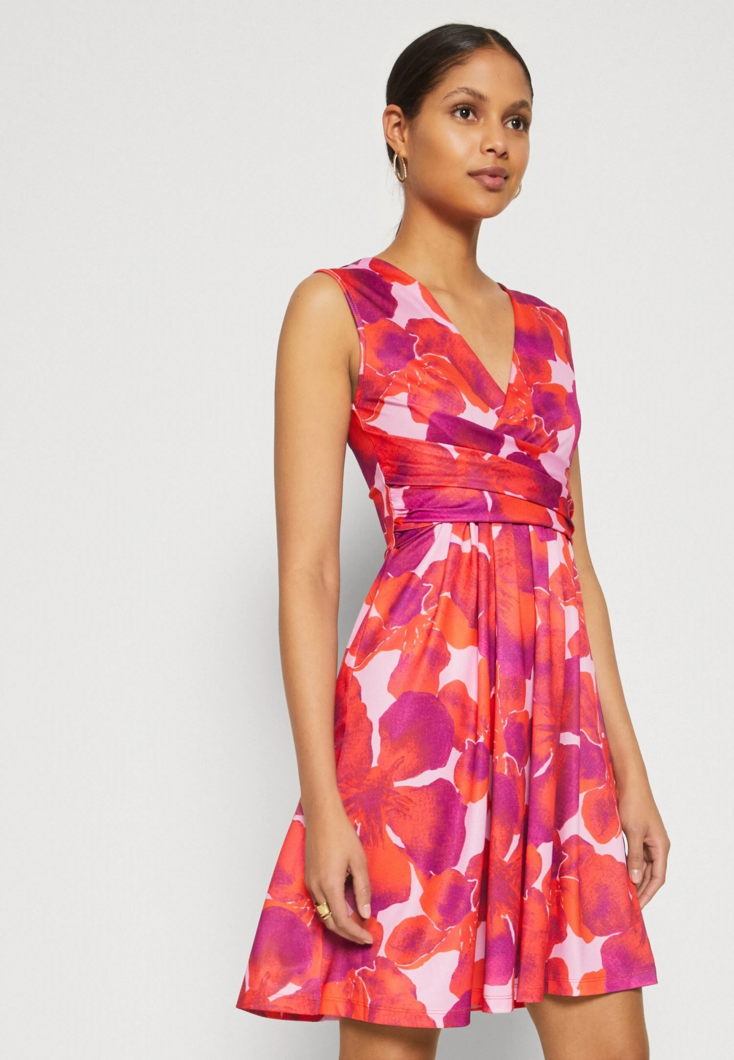 Anna Field Jerseyjurk - Red/Pink 6 Anna Field Jerseyjurk - Red/Pink - Afbeelding 6