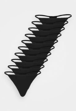 Anna Field Cody 10Pp Cotton Thong - String - Black -Anna Field Verkoop 6de15257f4c74e21863d51ea6a809790