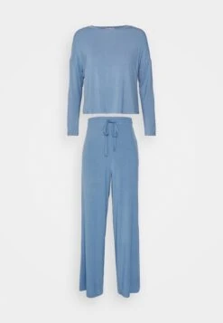 Anna Field Wide Leg - Pyjama - Blue -Anna Field Verkoop 73662d12d3de4a2d8216175c6b3ae005