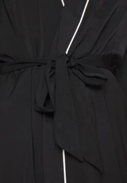 Anna Field Amanda Satin Dressing Gown - Badjas - Black -Anna Field Verkoop 76ccbeb28855490c87e470ed3917648a