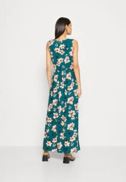 Anna Field Maxi-Jurk - Dark Green/Pink -Anna Field Verkoop 7b080599932547a6a1682be4c8d1bc9b