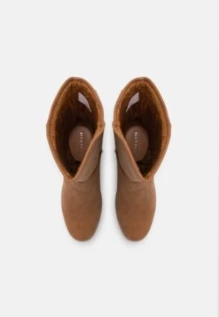 Anna Field Winter Boot - Enkellaarsjes Met Sleehak - Cognac -Anna Field Verkoop cffb9f97d1de47db94e1ac2c257045ff