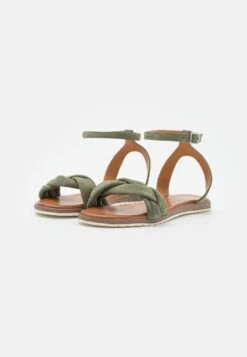 Anna Field Leather - Sandalen - Khaki -Anna Field Verkoop da379952beb04a73940756bd6b440dc5