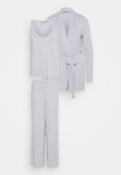 Anna Field 3 Piece Jersey- Pyjama - Mottled Light Grey -Anna Field Verkoop f2dd0cd2d06b4d34bbaf81015ee5a71c